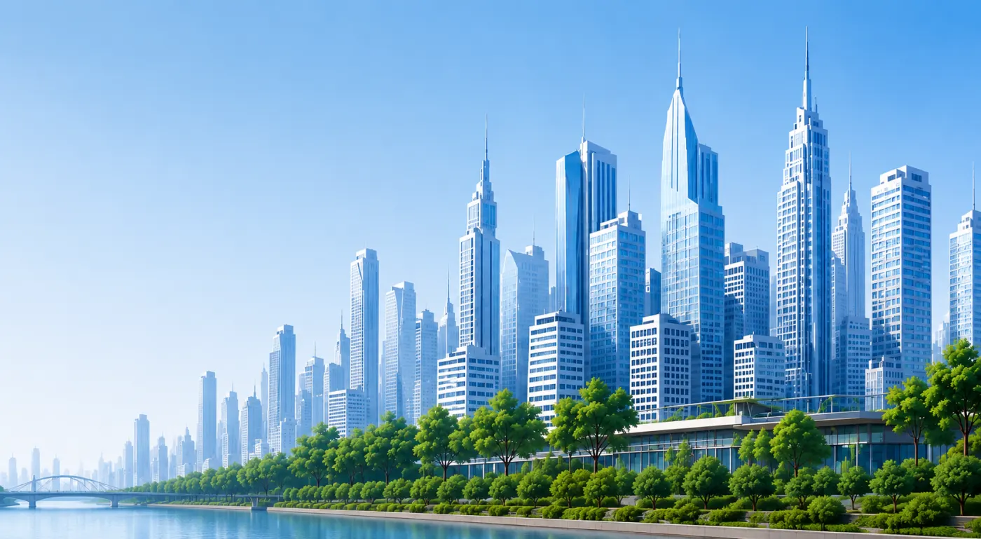 Gandhinagar skyline